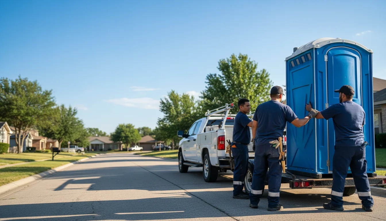 Portable Toilet Rental in Leon, OK near me